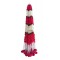 afarza Artificial Flower Garland Toran for Door Entrance Home Decoration Hanging 4piece 5ft 2309red-white