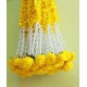 afarza Artificial Flower Garland Toran for Door Entrance Home Decoration Hanging 4piece 5ft 2309yellow-white