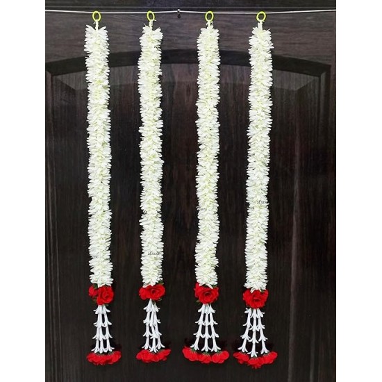 afarza  Artificial Flower Garland Toran for Door Entrance Home Decoration Hanging 4 Pieces 30 Inch-2423