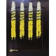 afarza Artificial Flower Garland Toran for Door Entrance Home Decoration Hanging 4 pieces 5 ft p-Yellow-White